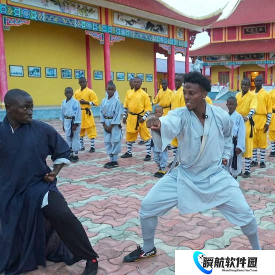 少林弟子！甲亢哥在非洲赞比亚表演中国功夫