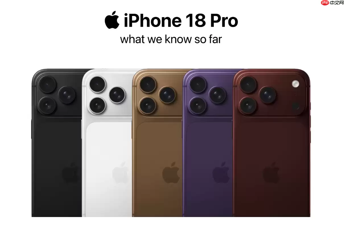 iPhone 18 Pro系列爆料汇总：单挖孔屏+屏下Face ID