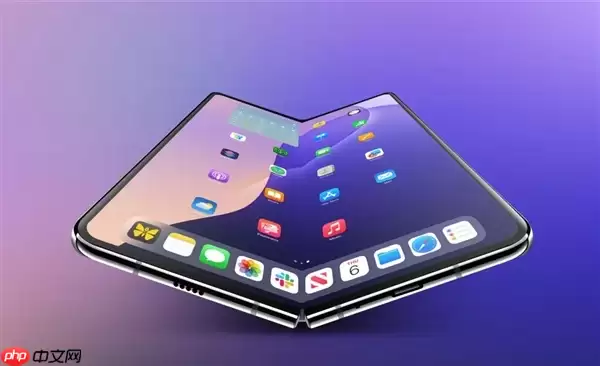 曝苹果阔折叠将采用侧边指纹 内屏为7.58英寸左右