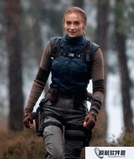 《古墓丽影》劳拉片场流出！双枪+马尾 包的很严实