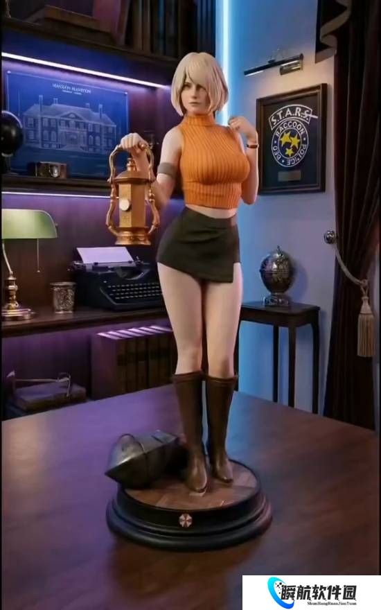 《生化危机4：重制版》碍事梨雕像展示！