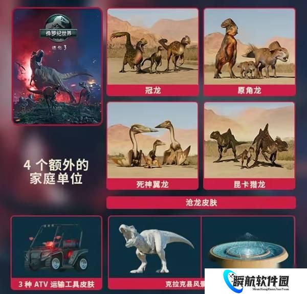 侏罗纪世界进化3 豪华版奖励介绍 侏罗纪世界进化3豪华版有什么
