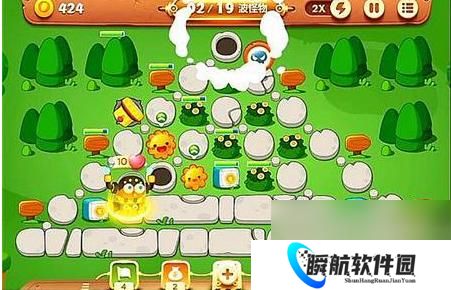 保卫萝卜3公园第19关怎么过 保卫萝卜3公园第19关攻略