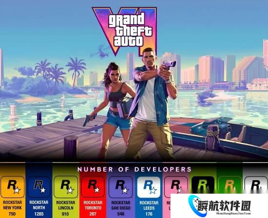 GTA6全球开发团队曝光 印度团队1615人领衔