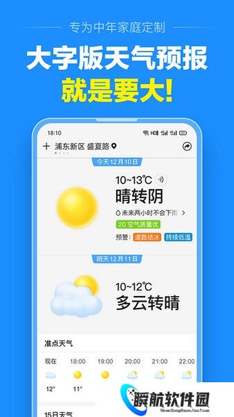准点天气预报