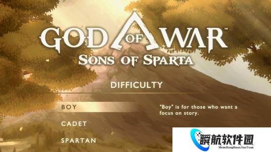 老玩家秒懂!《战神：斯巴达之子》新作简单模式竟叫“BOY”
