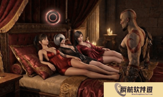 AI还是太全能了！战神奎爷“大战”三大美女不落下风