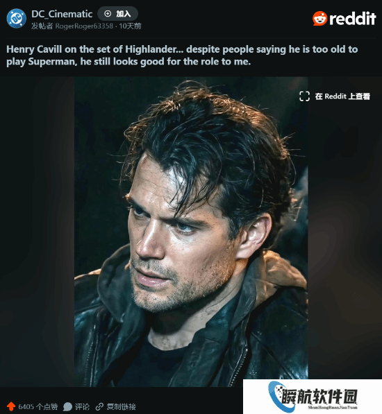 卡维尔新片剧照引发超人回归热议：他仍适合这个角色