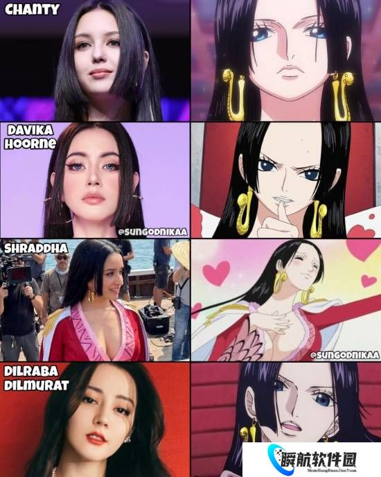 外国博主推荐《海贼王》真人剧演女帝的人选 还有迪丽热巴