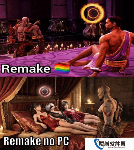 LGBT占领《战神》社区？玩家发布多种模组展示不同“兴趣”