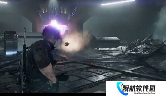 万物皆可弹！里昂在《生化9》中直接用斧头格挡导弹