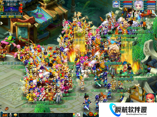 梦幻西游时间服新区【踏浪行舟】火热开启，快来一睹火爆盛况！