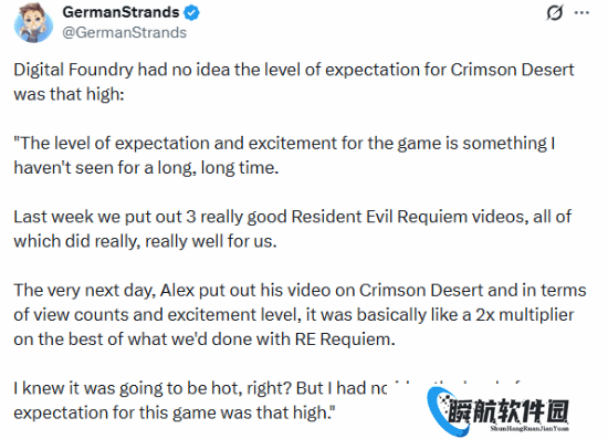 数毛社震惊！《红色沙漠》热度远远超出他们预料