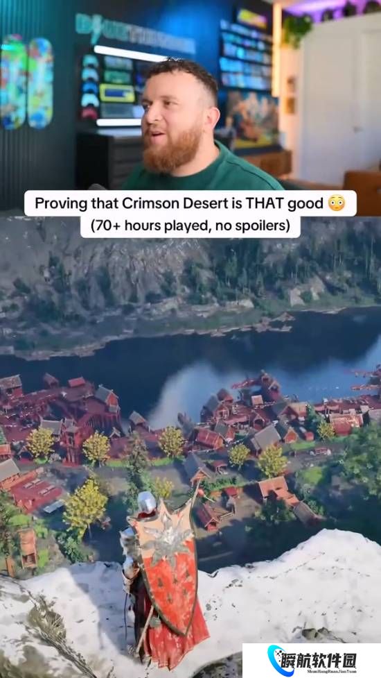 《红色沙漠》5K超宽屏实机太震撼！博主爽玩70小时