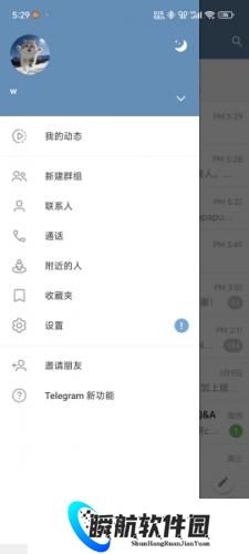 纸飞机中文官方版更改聊天室背景