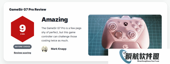 国产手柄获IGN 9分超高评价！直言近乎“完美”